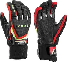 Leki Race Coach Tech Black/Red Gloves