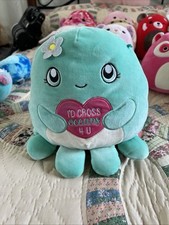 Squishmallow Olivia Octopus Blue “ I’d Cross Oceans 4 U”  10”