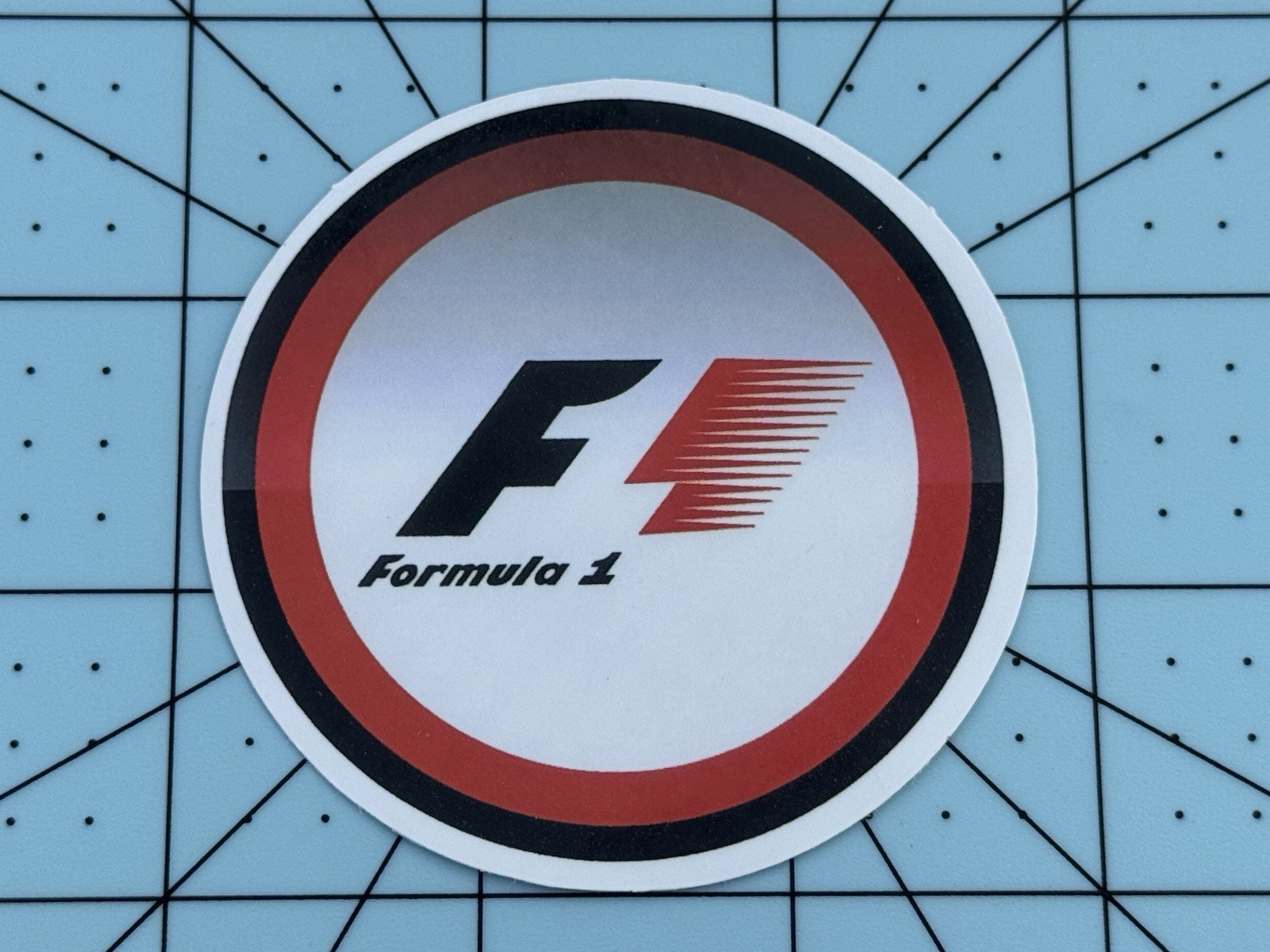 formula 1  sticker/decal