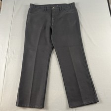 VTG Levi's Sta Prest 517 Dacron Trousers Pants Boot Cut Flared 36x28 Flaw