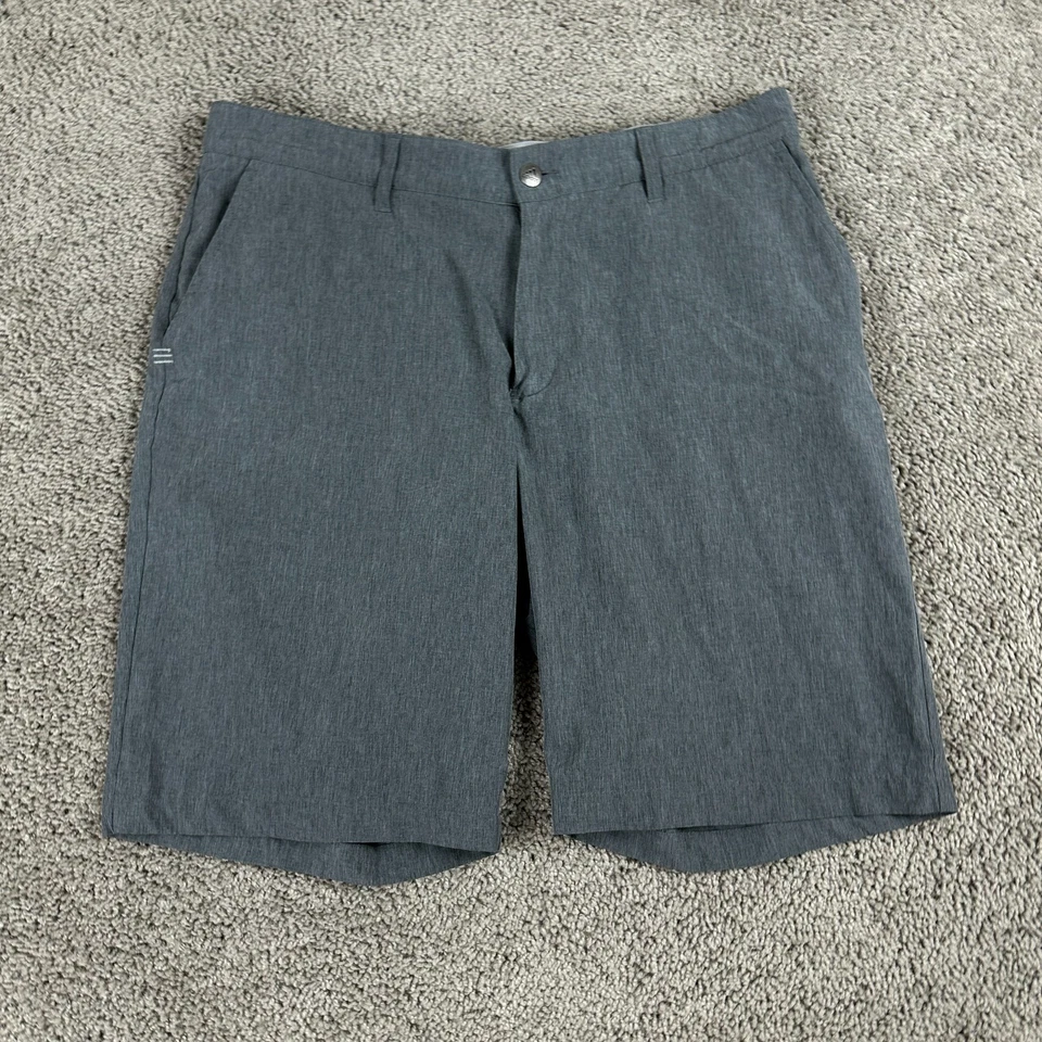 Pantalones Cortos Adidas Para Hombre 36 Gris Rendimiento Golfista Ligeros Chinos Informales Foto 2 de 4