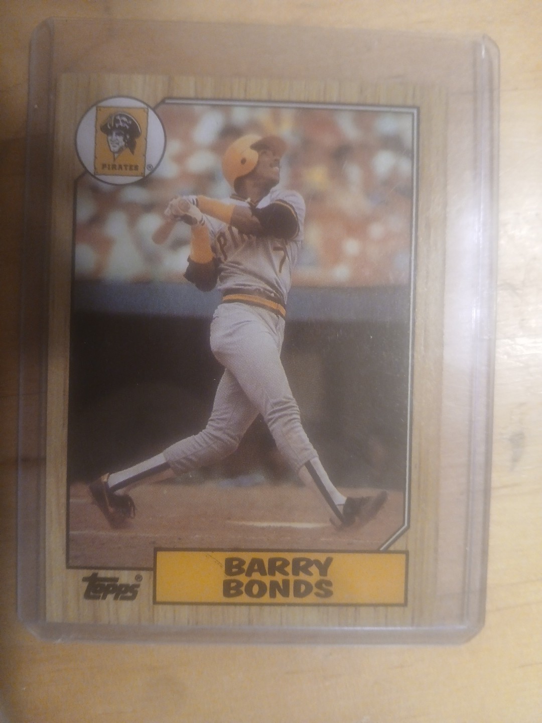 1987 Topps - Barry Bonds #320 Tiffany (RC)