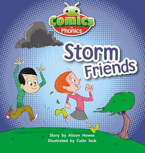 Alison Hawes Unisex Multicolor Bug Club Comics For Phonics Reception Phase 1 Set 00 Storm Friends - Image 6