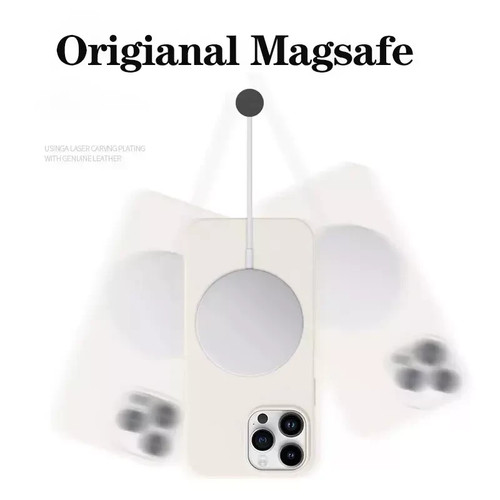 Silicone Liquide Original pour Apple Magsafe iPhone 16 15 14 13 12 Pro Max Plus - Photo 6 sur 13
