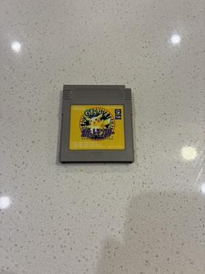 Pocket Monsters Pikachu Yellow Version GameBoy JAPANESE ONLY Nintendo Clean