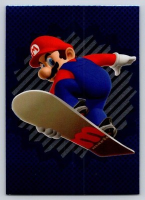 2022 Panini Super Mario - Mario Snowboard Sport Card #216 - *Near Mint-Mint*