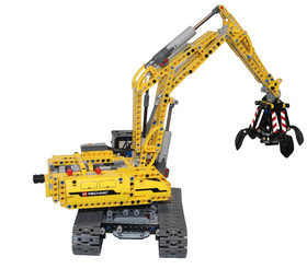 LEGO Technic 42006 Very Nice Model Complete with Power Function + Lights