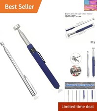 Telescoping Magnetic Pickup Tool - Extendable Stick 2Pcs Includes 8LB & 2LB M...