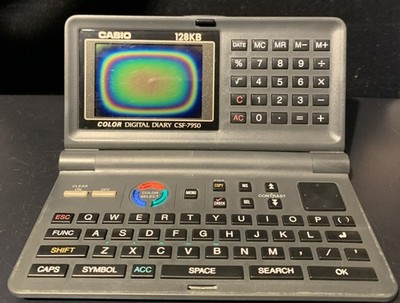 Casio Executive Boss Color Digital Diary CSF-7950 128KB PARTS ONLY PowerSoundOn