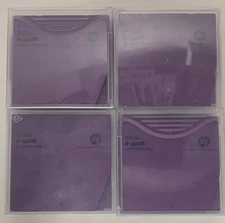 Lot Of 4 HP Enterprise C7976A LTO-6 Ultrium 6.25TB RW Data Tape BAckUp Cartridge