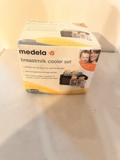 Medela Breast Milk Cooler Set with Bottles  Lids, Cooler and Ice Pack