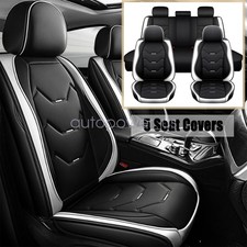 Fit For Scion Tc Xb Faux Leather Car 5 Seat Covers Full Surround Set Protector
