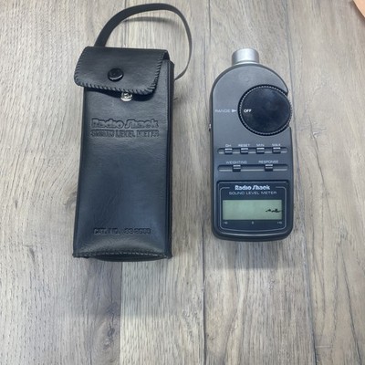RadioShack 33-2055 Digital Sound Level Meter Decibel Reader Parts Repair Read