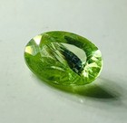 Beautiful Natural Peridot Crystal Diamond Cut Green Gemstone Genuine Specimen — photo 3