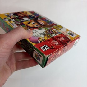 Nice! Mario Party 2 - Nintendo 64 N64 Complete In Box W/ Protector Tested Cib