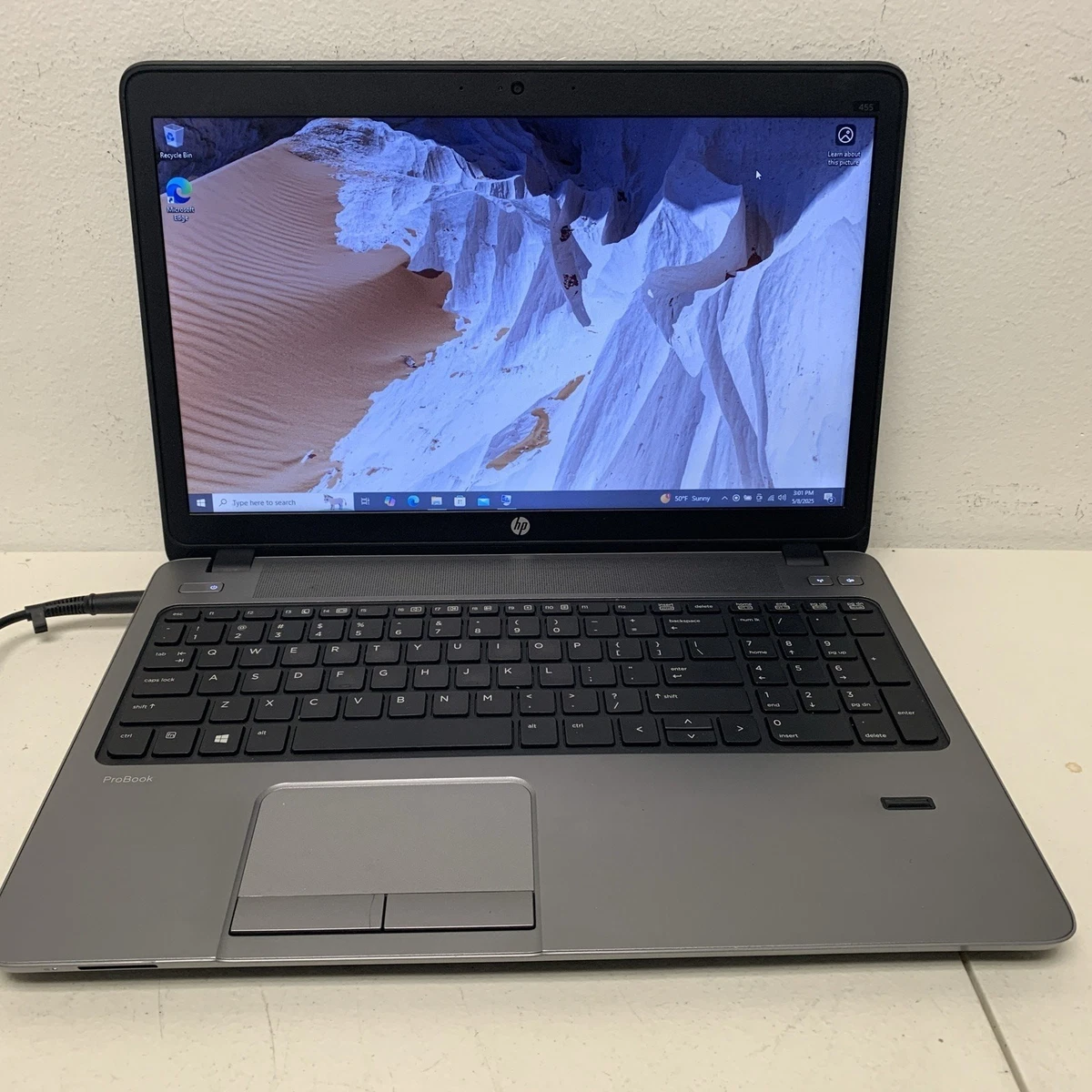 HP ProBook 8 GB RAM PC 500-749 GB Hard Drive Capacity Laptops