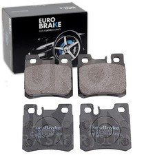 EUROBRAKE BREMSBELÄGE SATZ HINTERACHSE PASSEND FÜR MERCEDES-BENZ 124 C-KLASSE