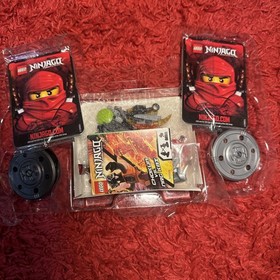 LEGO 9591 Ninjago Weapon Pack Minifig Chokun NRG Kai Ninja Spinner Battle NEW*