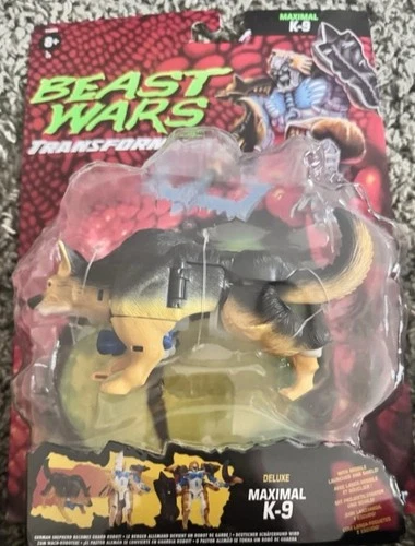 HASBRO TRANSFORMERS VINTAGE BEAST WARS DELUXE K-9 MAXIMAL ACTION FIGURE