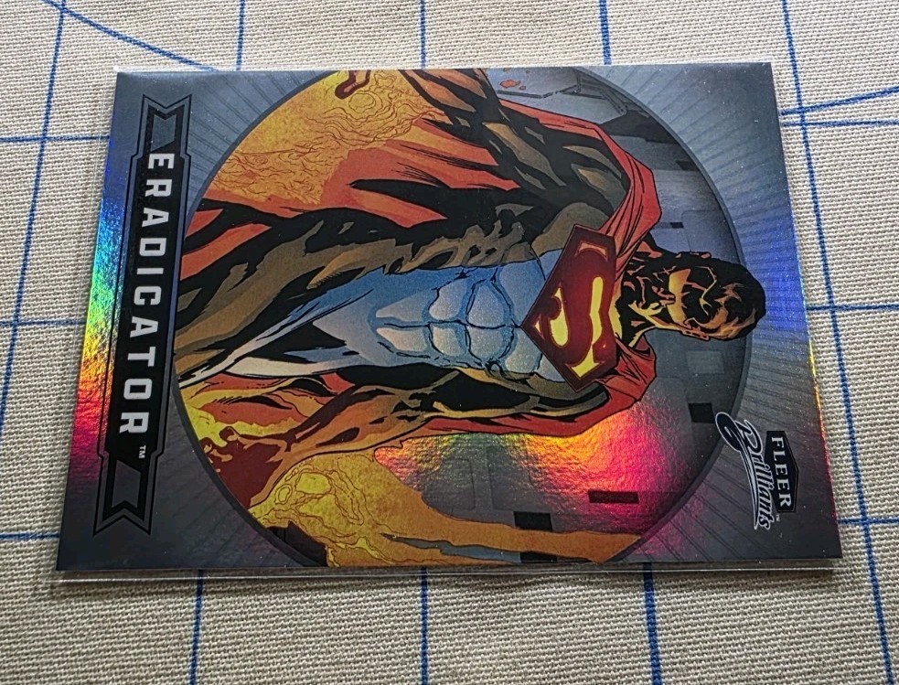 Fleer Brilliants Superman - Eradicator #68 Regular Base - DC