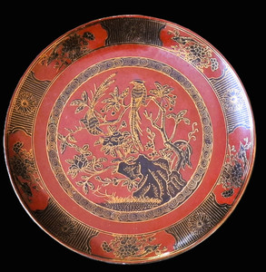 Porzellan China Rot