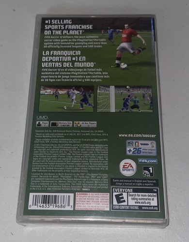 Nuevo - FIFA Soccer 12 (PlayStation PSP) sellado de fábrica - Imagen 4 de 4
