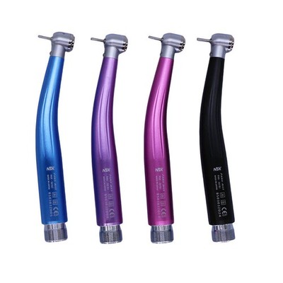 2 Holes Dental Standard High speed LED handpiece PANA-MAX Colorful For NSK
