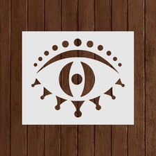 Zuul Evil Eye Stencil - Zuul Stencil, Evil Stencil, Eye Stencil, Halloween Sten