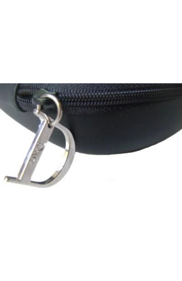 Genuine Christian Dior Eyewear/Accessories Designer Large Black Zipper Case - Image 2 of 4