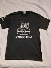 Burger King Grand Opening Promo Shirt Small  Vintage Style Fast Food Tee NWOT