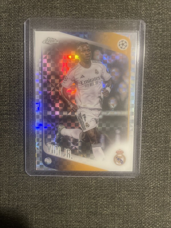 Topps UEFA Champions League 2026 Vini Jr. Real Madrid X-Fractor #115