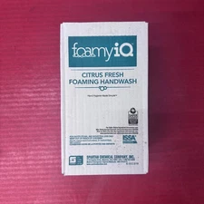 FOAMYiQ Hand and Body Wash Soap by Spartan Citrus Fresh 1250 ml ea. 4-Bottles