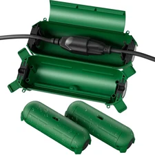 [3 Pack] Outdoor Extension Cord Safety Cover, IPX4 Weatherproof Electrical Bo...