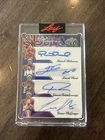 Quad Auto Of Mahomes, Messi, Giannis, And Conor McGregor Leaf 1/1!!