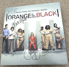 ORANGE IS THE NEW BLACK Cast SIGNED Vinyl Soundtrack JSA LETTER OF AUTHENTICITY