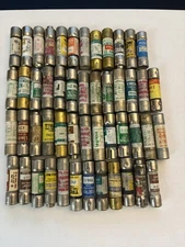 Fuse Lot  - Mixed Lot 50 Qty Bussman Fuses Various Amps - Lot 3