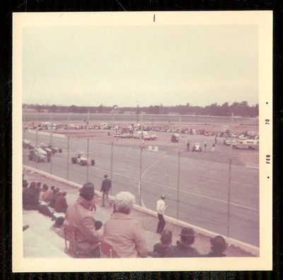 Vintage Photo IMCA SPRINTS Auto Racing Sprint Car Racing Macon GA 1970