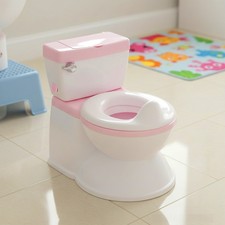 Kids Potty Trainer Seat Toddler Safety Educational Training Toilet Chair Urinal