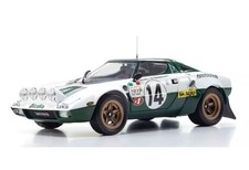 Kyosho 1/18 Lancia Stratos HF Monte Carlo Rally Winner 1975 #14 New