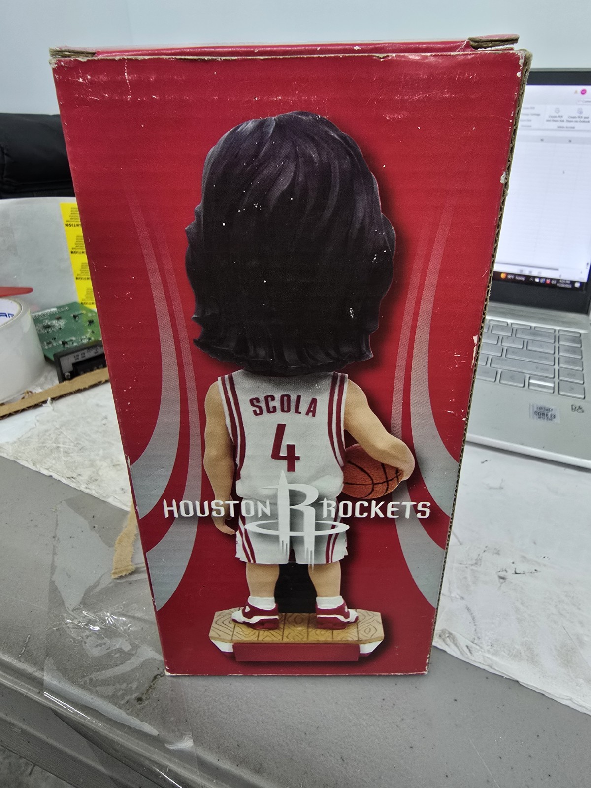 Houston Rockets Luis Scola Bobblehead Pre-owned(721)