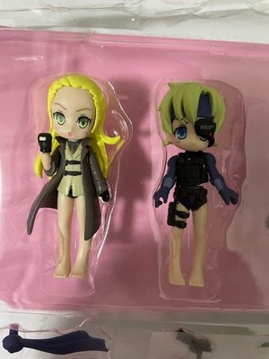 Konami Figumate Sweet Snake Figure Set of 4 Metal Gear Solid 4 w