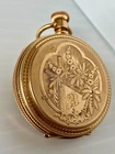 New ListingAntique Elgin Pocket Watch – Solid 14K Gold Dueber Hunter Case – Working – c.188