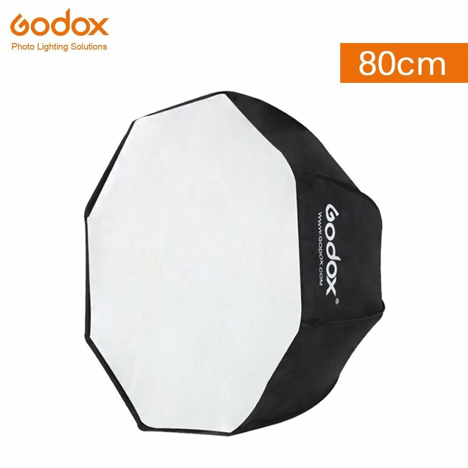 US Godox 80cm Octagon Umbrella Softbox Light stand Bracket Kit For AD200 200Pro - Image 2 of 4