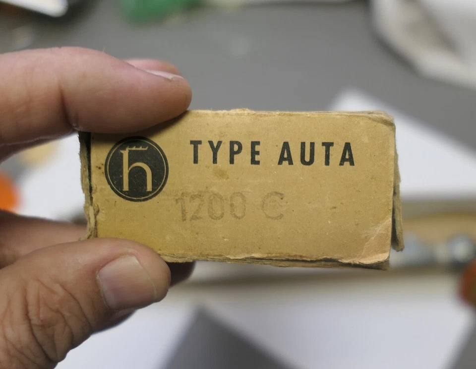 Antena punta roja NOS 1955-63 Porsche 356A 356B Hirschmann AUTA 1200 C 1200C Foto 3 de 4