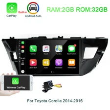 10.1'' For Toyota Corolla 2014-2016 Android 13 Car Stereo GPS Radio 32GB Headuit
