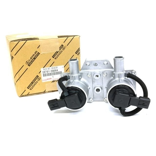 TOYOTA GENUINE 25701-38064 SEQUOIA TUNDRA LX570 V8 ELECTRIC AIR CONTROL VALVE - Imagem 2 de 3