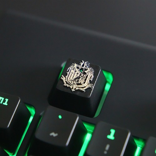 Monster Hunter Game Keycap Zinc Alloy Keycap For Cherry MX Mechanical Keyboard - Picture 2 of 6