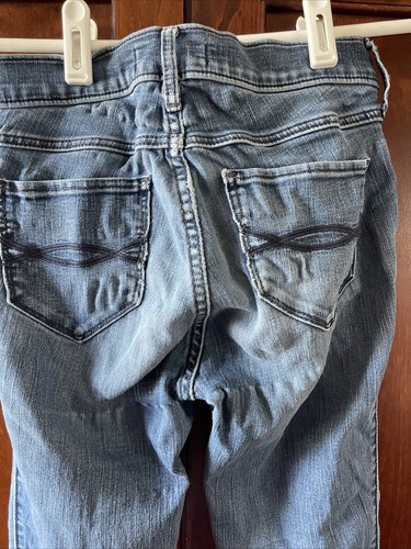 Abercrombie Kids Girls Jeans Size 16 Blue - Picture 5 of 5