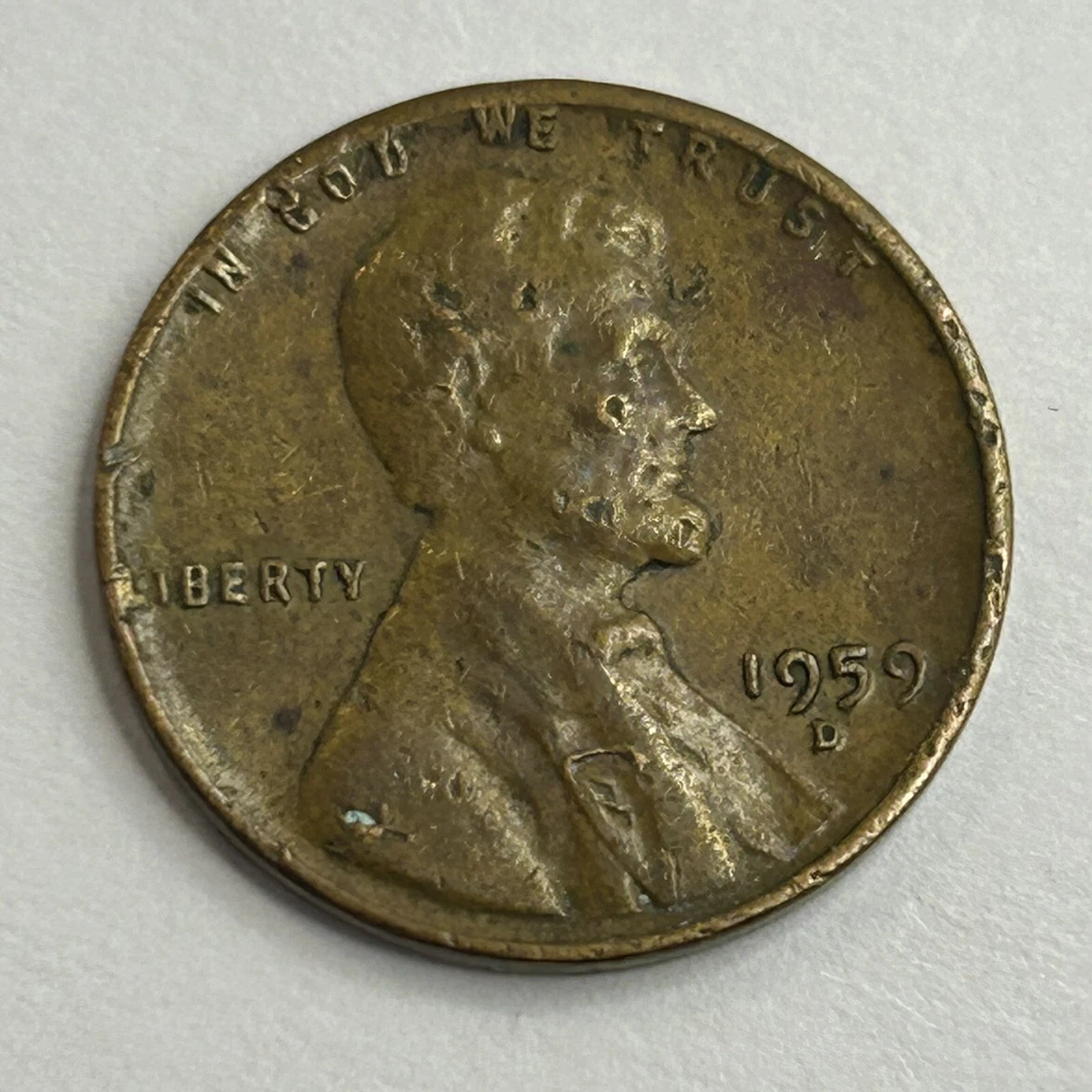 林肯纪念堂Penny 1959 未经认证美国硬币错币| eBay