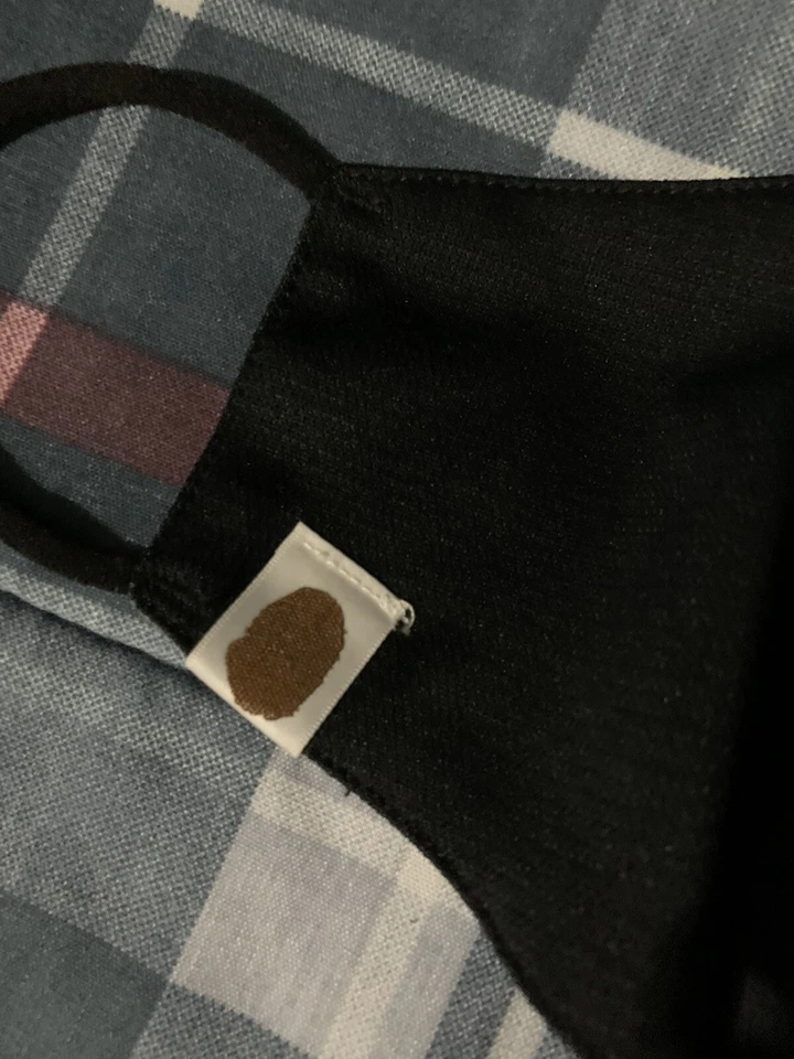 A Bathing Ape Face Mask ONLY  [Glow In The Dark] Bape City Camo 100% Authentic - Image 4 of 4